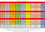 زمانبندی انتخاب واحد 2
